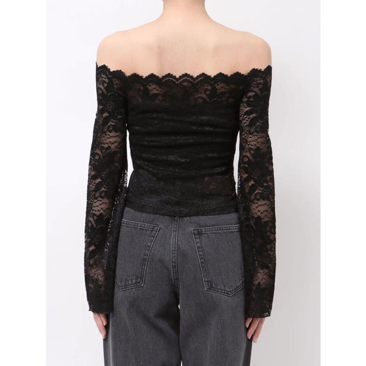 スカラップオフショルレーストップス | EVRIS | 詳細画像27 