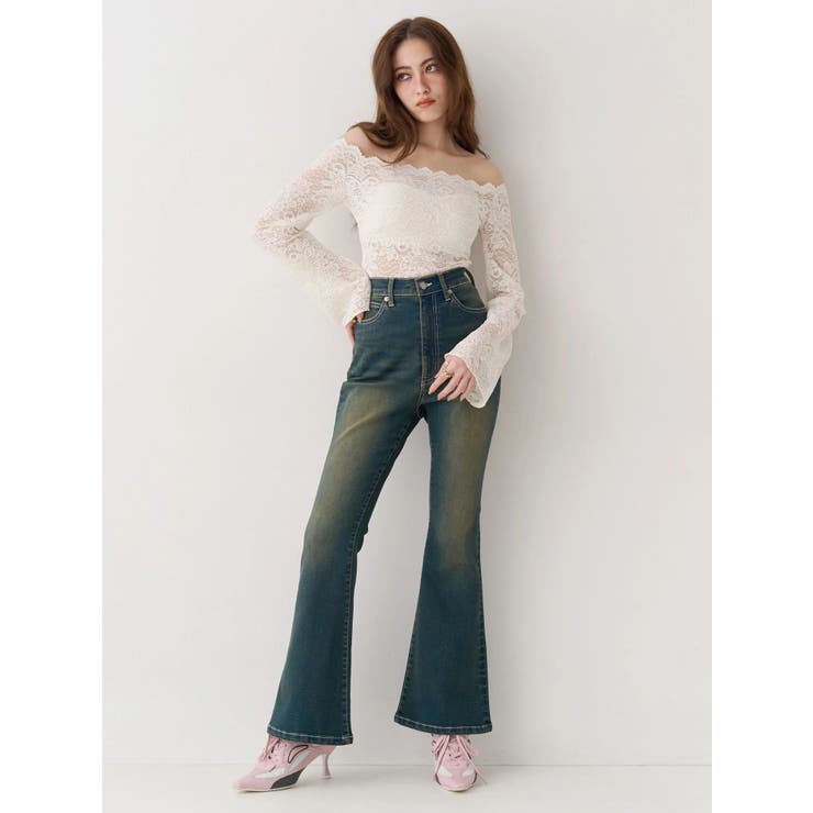 スカラップオフショルレーストップス | EVRIS | 詳細画像5 