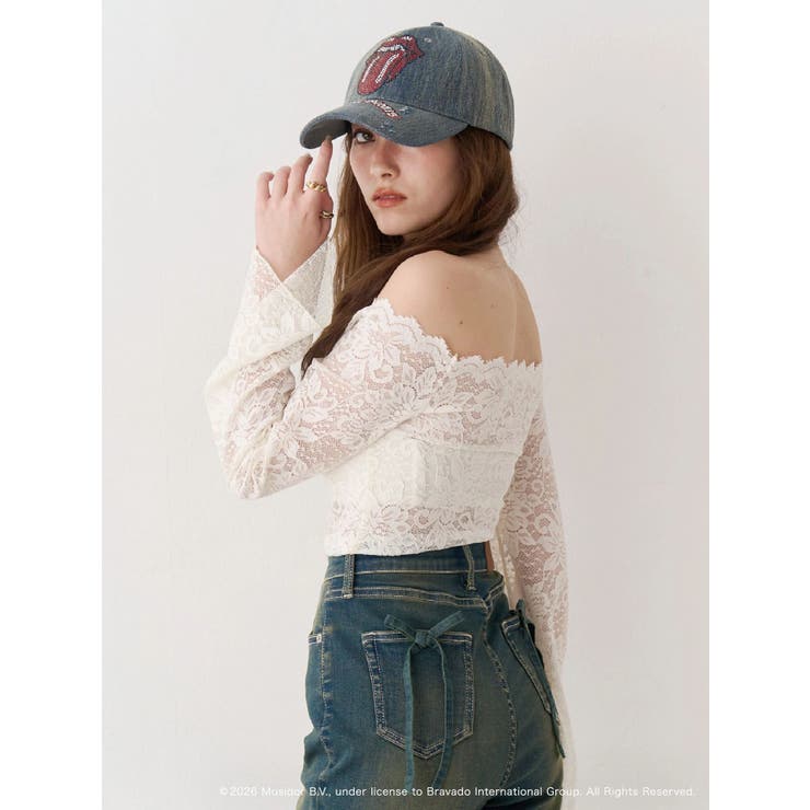 スカラップオフショルレーストップス | EVRIS | 詳細画像7 