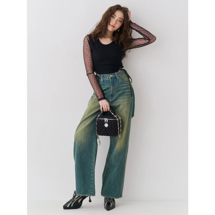 レースアップボディースーツ | EVRIS | 詳細画像11 