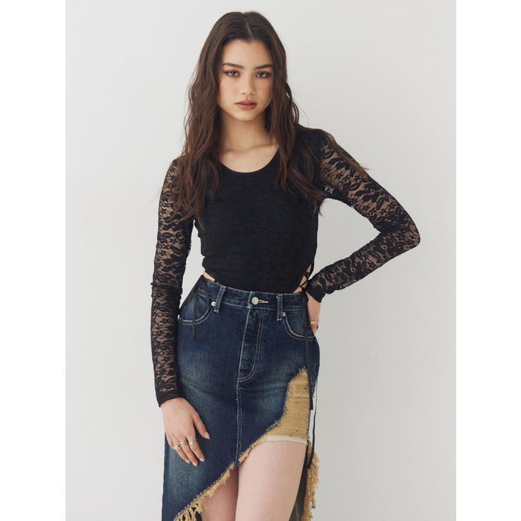 レースアップボディースーツ | EVRIS | 詳細画像15 