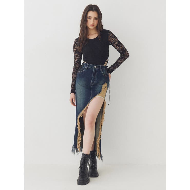 レースアップボディースーツ | EVRIS | 詳細画像16 