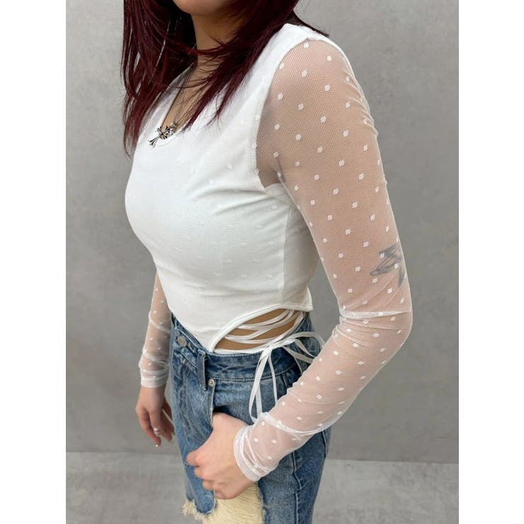 レースアップボディースーツ | EVRIS | 詳細画像20 