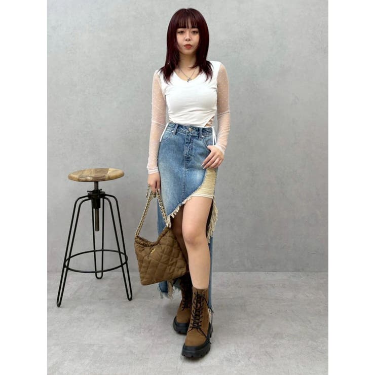 レースアップボディースーツ | EVRIS | 詳細画像26 