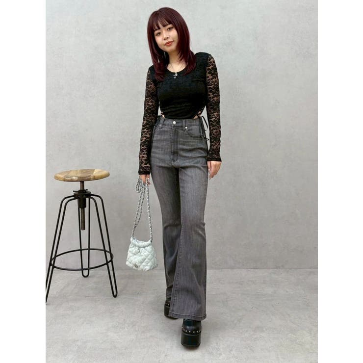 レースアップボディースーツ | EVRIS | 詳細画像40 