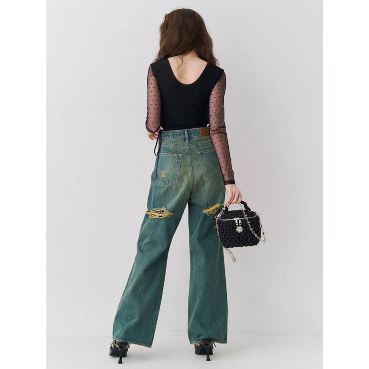 レースアップボディースーツ | EVRIS | 詳細画像9 