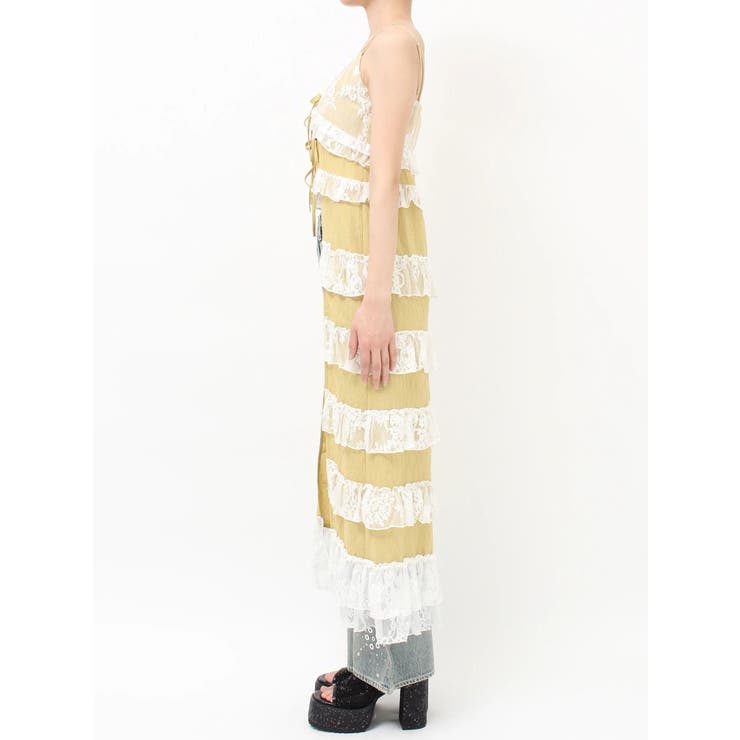 レースフリルロングジレ | EVRIS | 詳細画像21 