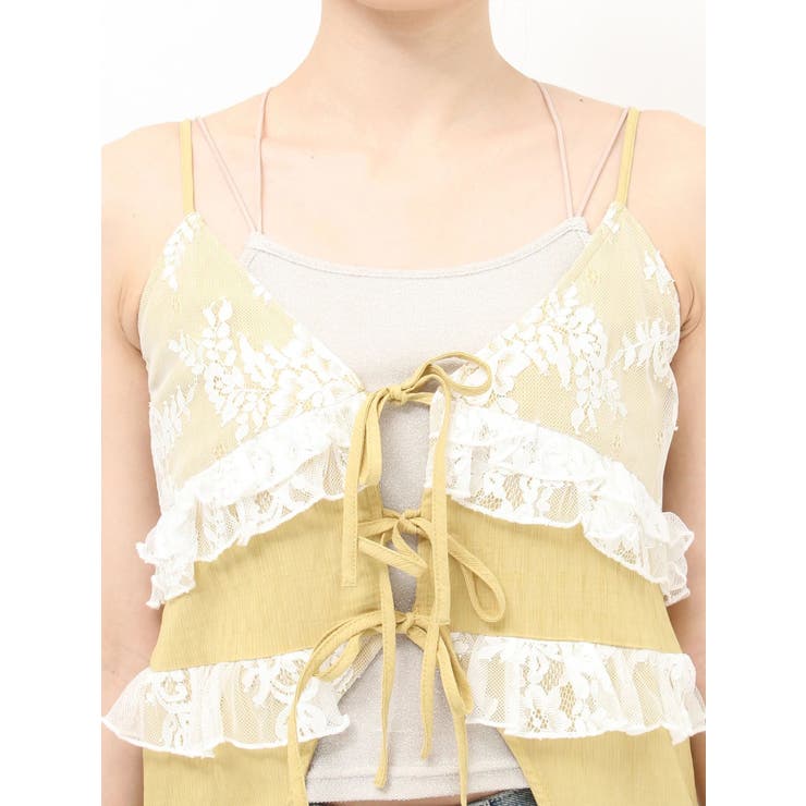 レースフリルロングジレ | EVRIS | 詳細画像23 