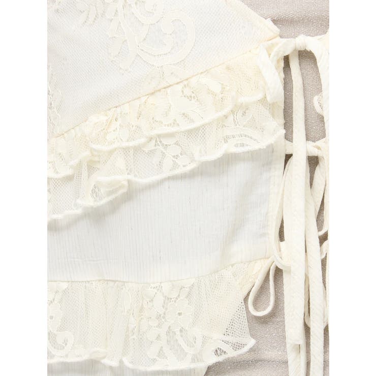 レースフリルロングジレ | EVRIS | 詳細画像27 