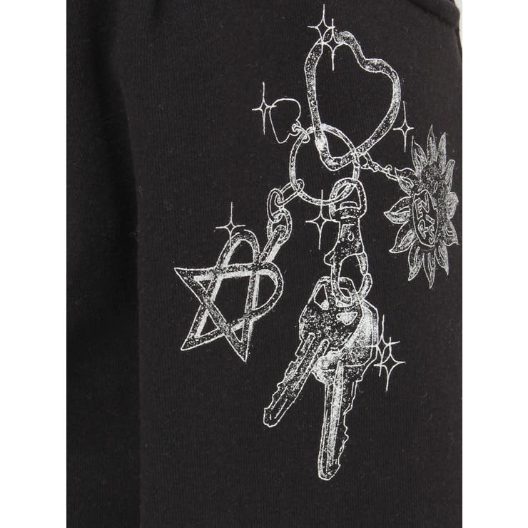 グラフィックデザインワイドパンツ | EVRIS | 詳細画像36 