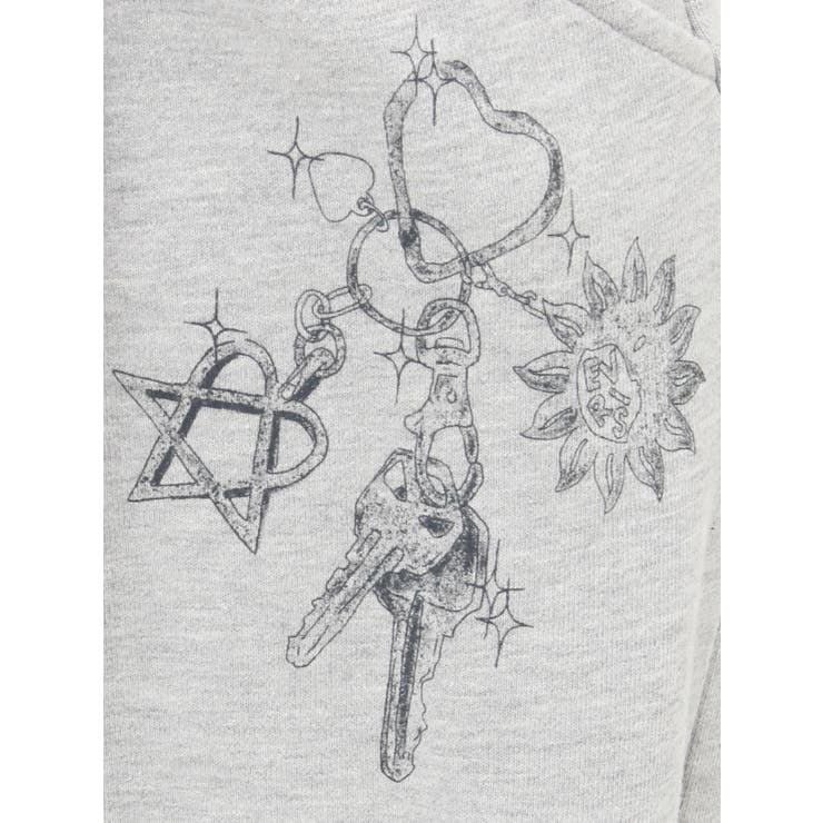 グラフィックデザインワイドパンツ | EVRIS | 詳細画像37 