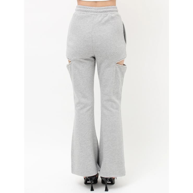 ビジューカッティングスウェットフレアパンツ | EVRIS | 詳細画像17 