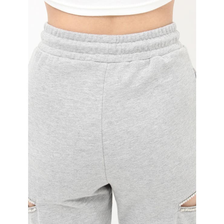 ビジューカッティングスウェットフレアパンツ | EVRIS | 詳細画像18 