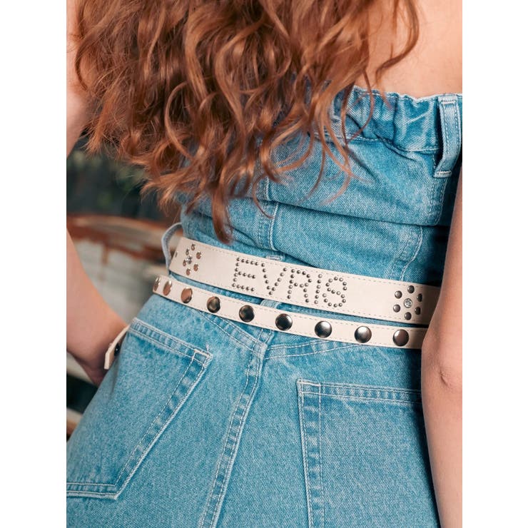 オリジナルロゴスタッズベルト | EVRIS | 詳細画像3 