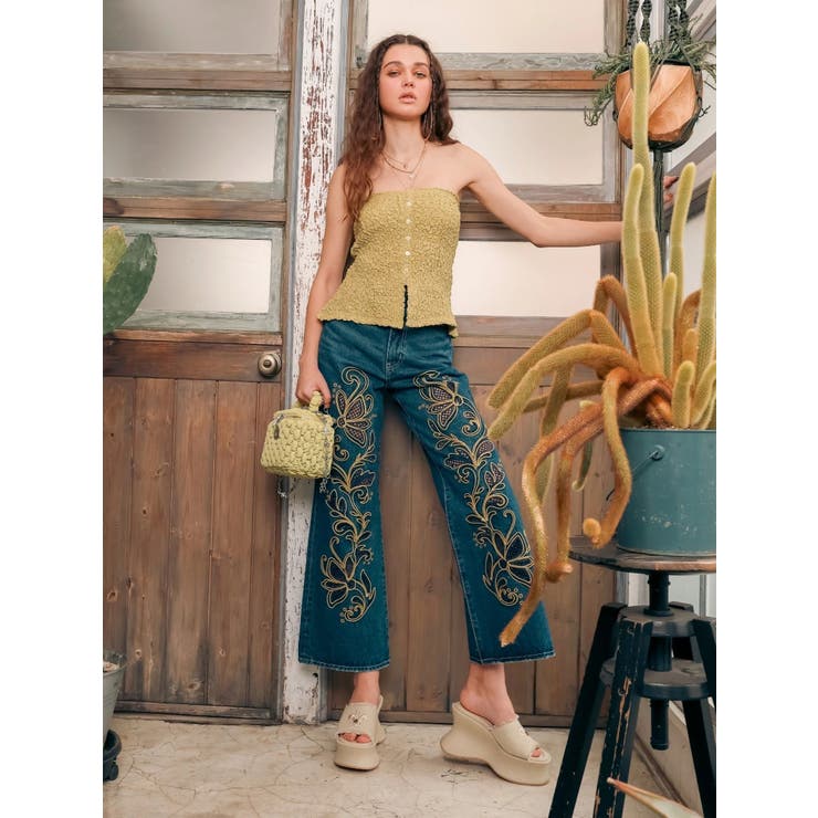 【厚底】フリンジズタッズサンダル | EVRIS | 詳細画像10 