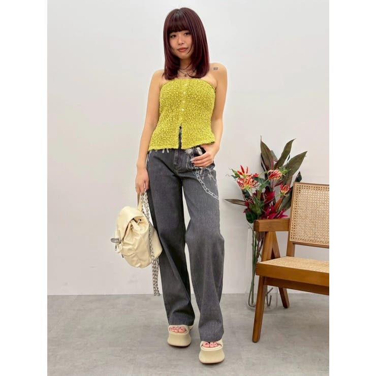 【厚底】フリンジズタッズサンダル | EVRIS | 詳細画像19 