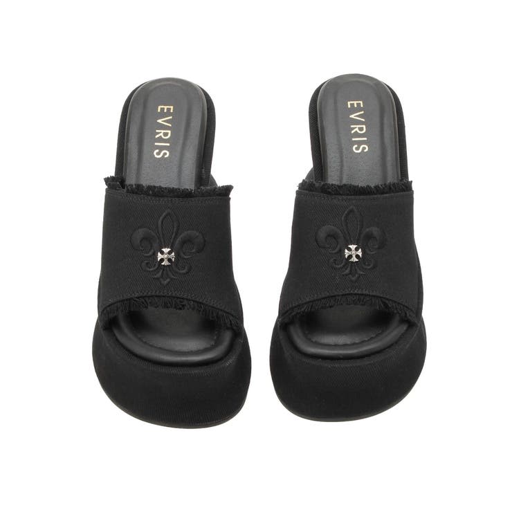 【厚底】フリンジズタッズサンダル | EVRIS | 詳細画像20 