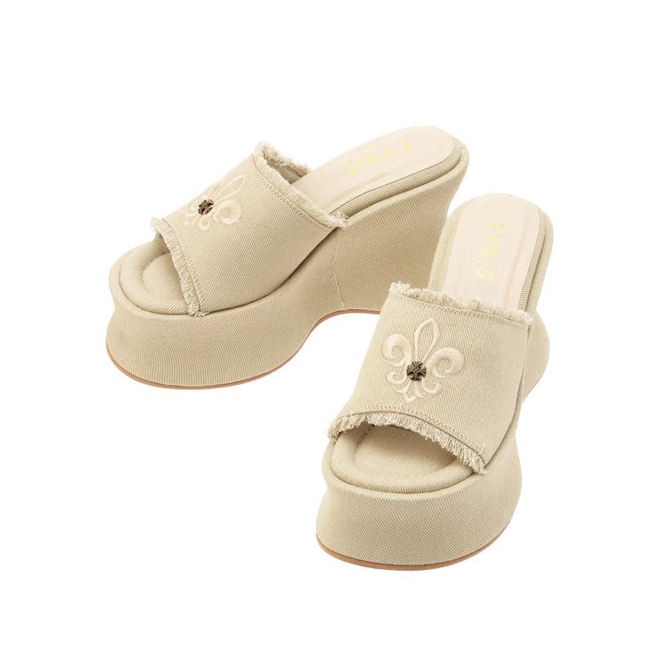 【厚底】フリンジズタッズサンダル | EVRIS | 詳細画像27 