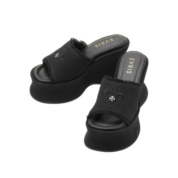 【厚底】フリンジズタッズサンダル | EVRIS | 詳細画像28 