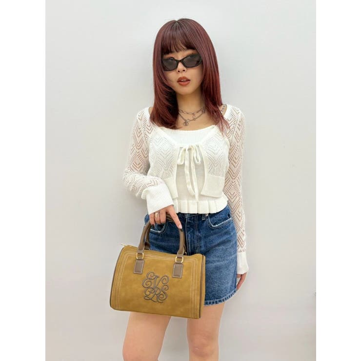 エンブレムステッチボストンBAG | EVRIS | 詳細画像11 