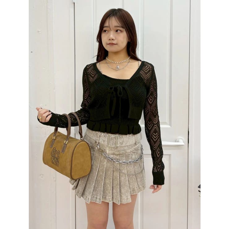 エンブレムステッチボストンBAG | EVRIS | 詳細画像13 