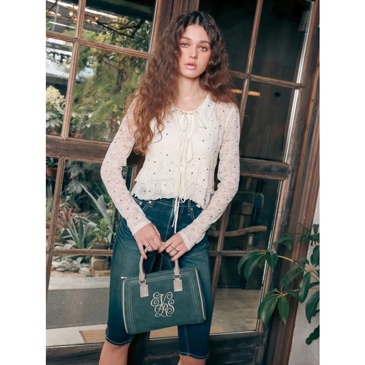 エンブレムステッチボストンBAG | EVRIS | 詳細画像3 