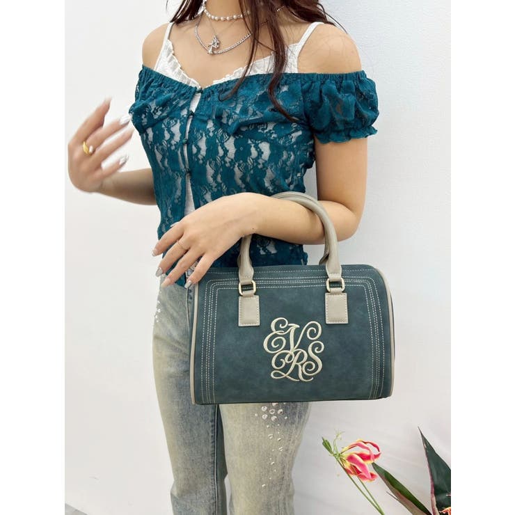 【入荷】エンブレムステッチボストンBAG | EVRIS | 詳細画像30 