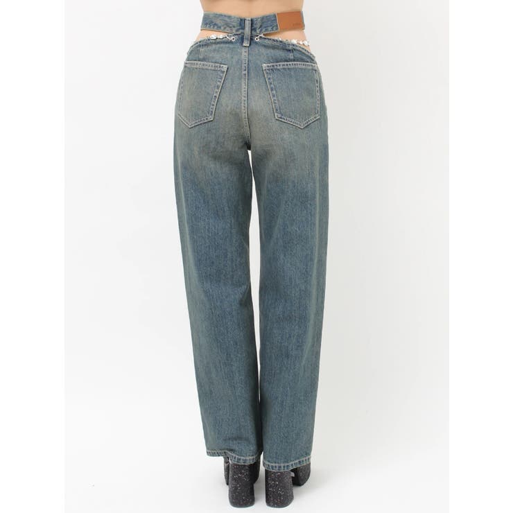 ビジューワイドデニムパンツ | EVRIS | 詳細画像35 