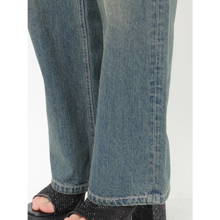 ビジューワイドデニムパンツ | EVRIS | 詳細画像39 