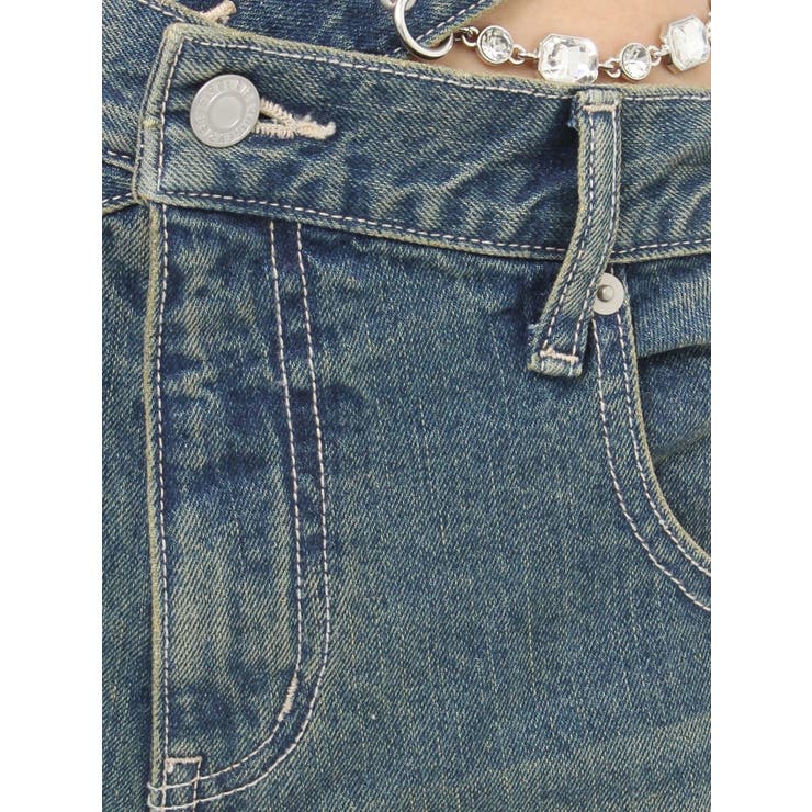 ビジューワイドデニムパンツ | EVRIS | 詳細画像43 