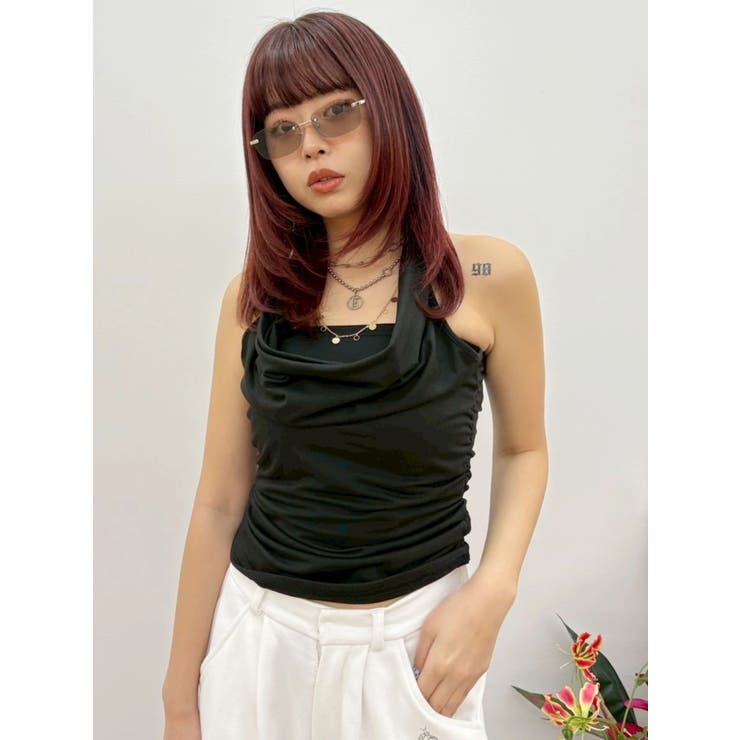 ネックレスホルターネックトップス | EVRIS | 詳細画像34 