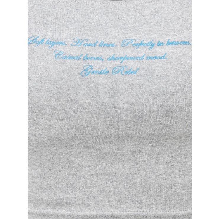 レタリングシンプルショートTシャツ 半袖 夏服 | EVRIS | 詳細画像42 