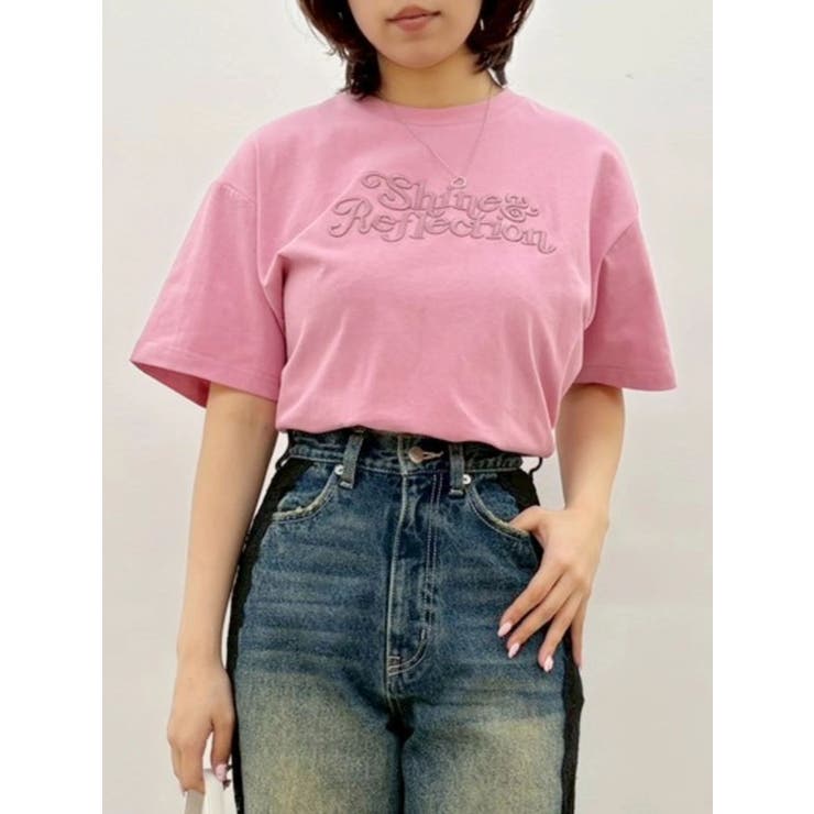 ピンク | Shine Reflecthion Tシャツ 半袖 春夏 | EVRIS