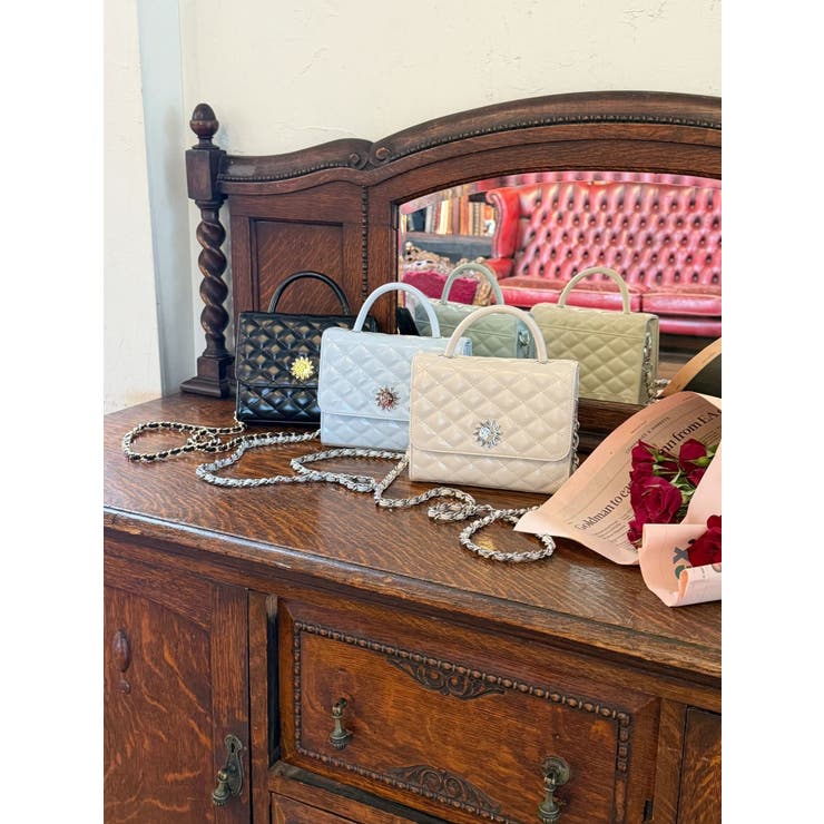 SUNNY MOTIF キルティングショルダーBAG | EVRIS | 詳細画像24 