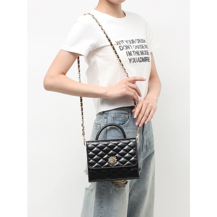 SUNNY MOTIF キルティングショルダーBAG | EVRIS | 詳細画像36 