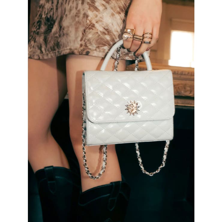 SUNNY MOTIF キルティングショルダーBAG | EVRIS | 詳細画像4 