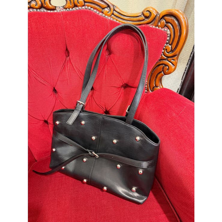 スタッズモチーフBIGショルダーBAG | EVRIS | 詳細画像10 