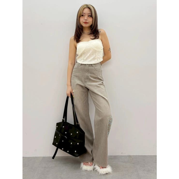 スタッズモチーフBIGショルダーBAG | EVRIS | 詳細画像8 