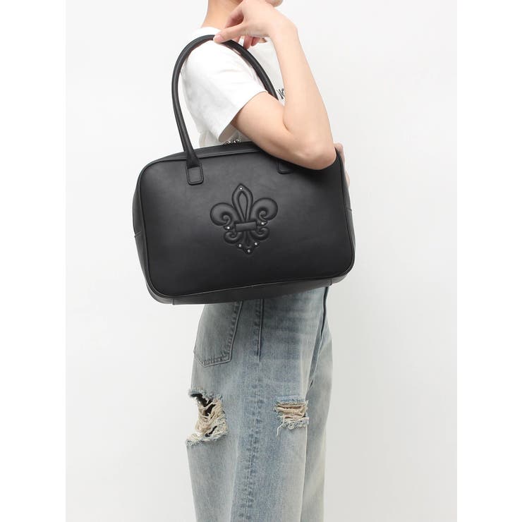 クロスモチーフボストンBAG 大容量 | EVRIS | 詳細画像37 