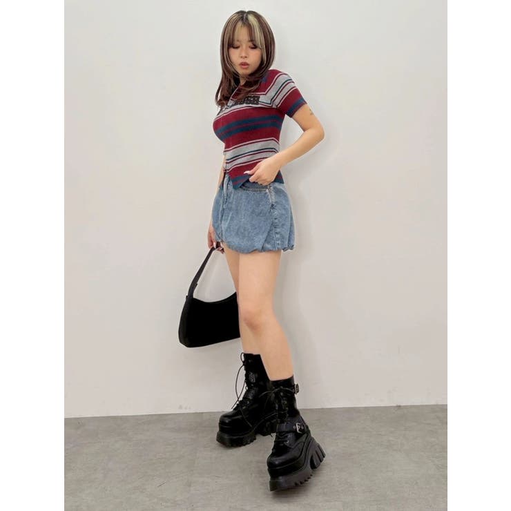 バルーンデニムショートパンツ | EVRIS | 詳細画像27 