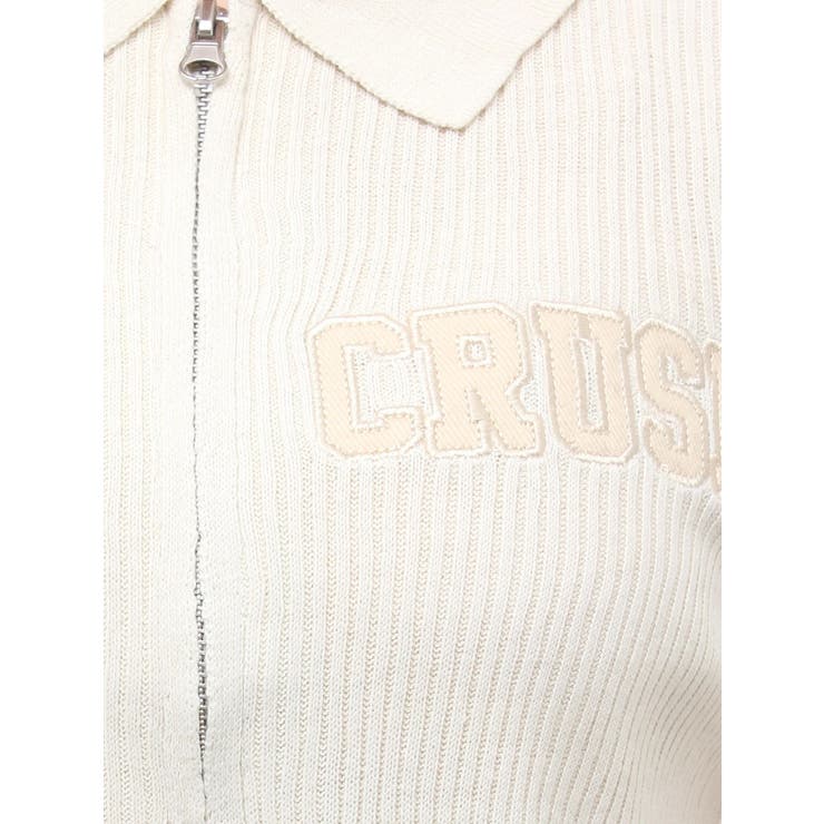 Embroidery ZIP ニットトップス | EVRIS | 詳細画像34 