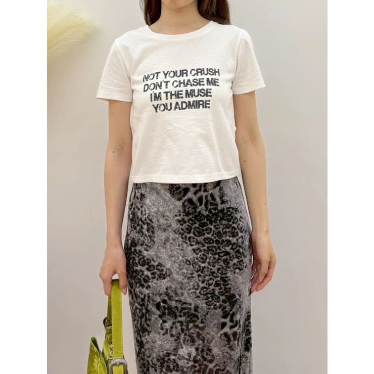 バックオープンクロップドＴシャツ | EVRIS | 詳細画像9 