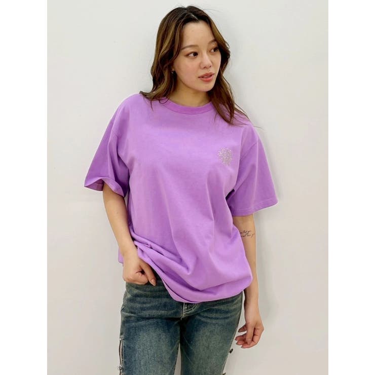 ラインストーングラフィック BIG Tシャツ | EVRIS | 詳細画像26 
