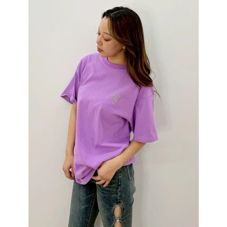 ラインストーングラフィック BIG Tシャツ | EVRIS | 詳細画像27 