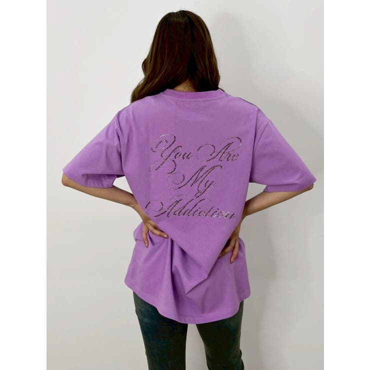ラインストーングラフィック BIG Tシャツ | EVRIS | 詳細画像28 
