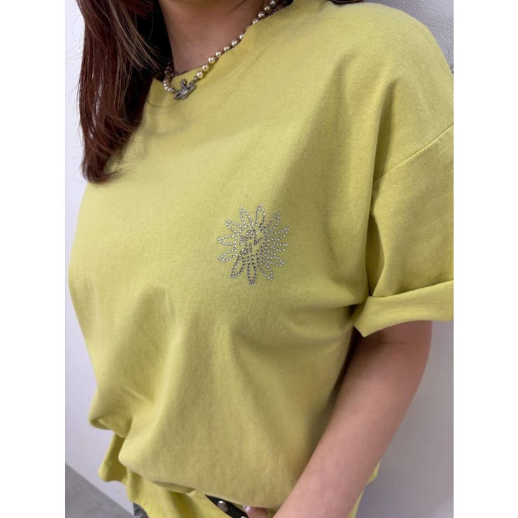 ラインストーングラフィック BIG Tシャツ | EVRIS | 詳細画像32 