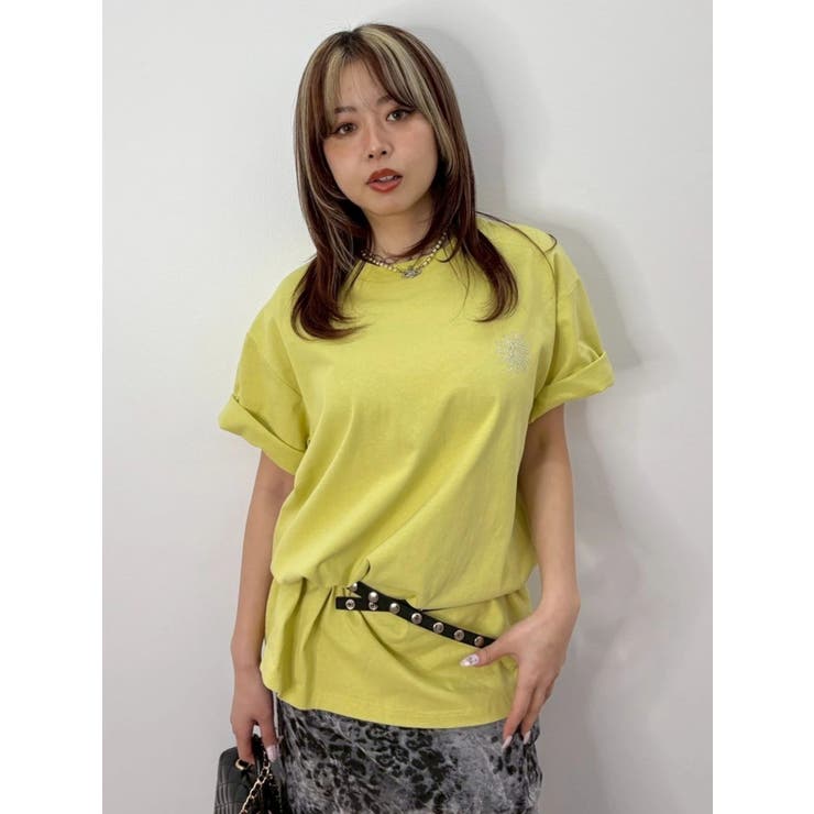 ラインストーングラフィック BIG Tシャツ | EVRIS | 詳細画像38 