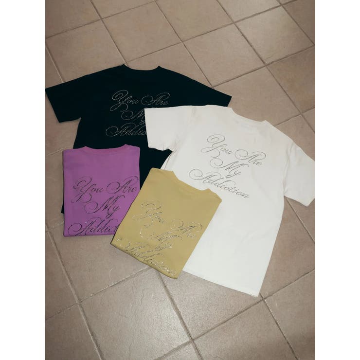 ラインストーングラフィック BIG Tシャツ | EVRIS | 詳細画像47 