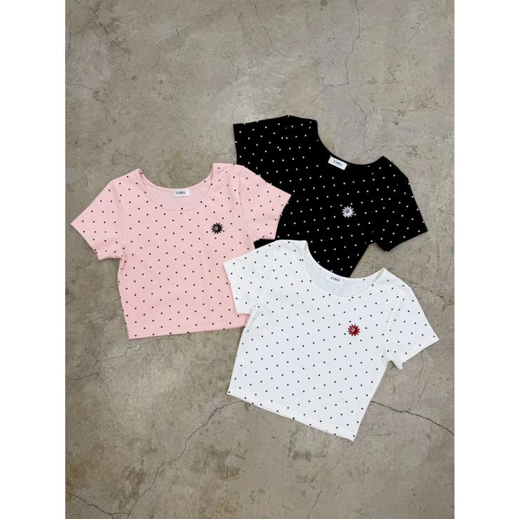 ドットSUNNYショートTシャツ | EVRIS | 詳細画像27 