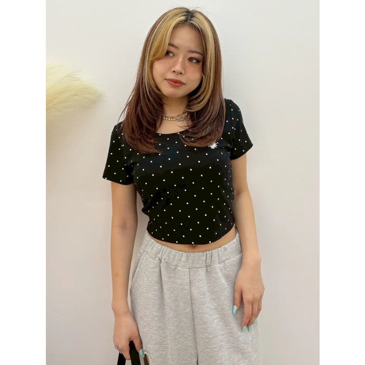 ドットSUNNYショートTシャツ | EVRIS | 詳細画像36 